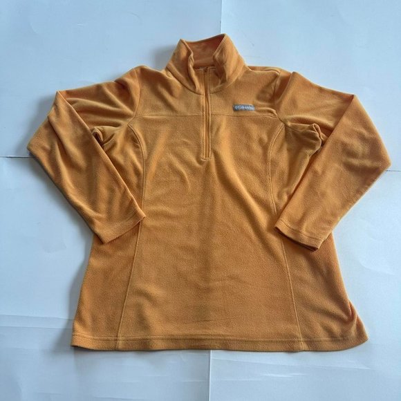 Columbia yellow quarter zip- size large - Picture 1 of 1